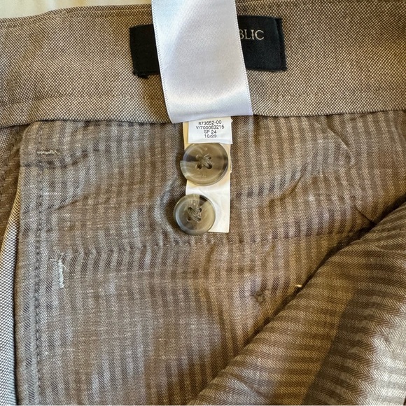 Banana Republic Tailored Fit Knit Trousers - Picture 9 of 11